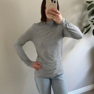 Babaton Grey Turtleneck